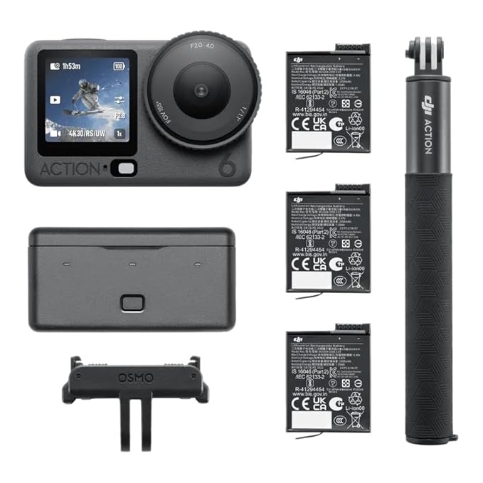 DJI OSMO ACTION 6 ADVENTURE CAMERA